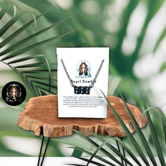 Angel Number Pendant Necklace - Picture 9 of 11